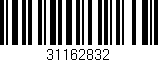 Código de barras (EAN, GTIN, SKU, ISBN): '31162832'