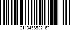 Código de barras (EAN, GTIN, SKU, ISBN): '3116456532167'
