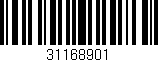 Código de barras (EAN, GTIN, SKU, ISBN): '31168901'