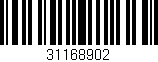 Código de barras (EAN, GTIN, SKU, ISBN): '31168902'