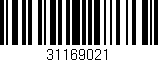 Código de barras (EAN, GTIN, SKU, ISBN): '31169021'