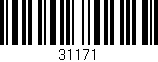 Código de barras (EAN, GTIN, SKU, ISBN): '31171'