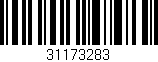 Código de barras (EAN, GTIN, SKU, ISBN): '31173283'