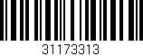 Código de barras (EAN, GTIN, SKU, ISBN): '31173313'