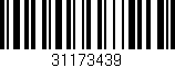 Código de barras (EAN, GTIN, SKU, ISBN): '31173439'