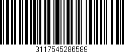 Código de barras (EAN, GTIN, SKU, ISBN): '3117545286589'