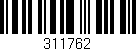 Código de barras (EAN, GTIN, SKU, ISBN): '311762'