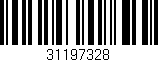 Código de barras (EAN, GTIN, SKU, ISBN): '31197328'