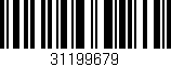 Código de barras (EAN, GTIN, SKU, ISBN): '31199679'