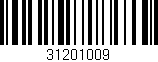 Código de barras (EAN, GTIN, SKU, ISBN): '31201009'