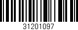 Código de barras (EAN, GTIN, SKU, ISBN): '31201097'
