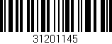 Código de barras (EAN, GTIN, SKU, ISBN): '31201145'