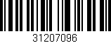 Código de barras (EAN, GTIN, SKU, ISBN): '31207096'