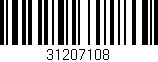 Código de barras (EAN, GTIN, SKU, ISBN): '31207108'