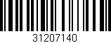 Código de barras (EAN, GTIN, SKU, ISBN): '31207140'