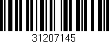 Código de barras (EAN, GTIN, SKU, ISBN): '31207145'