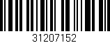 Código de barras (EAN, GTIN, SKU, ISBN): '31207152'