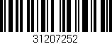 Código de barras (EAN, GTIN, SKU, ISBN): '31207252'