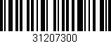 Código de barras (EAN, GTIN, SKU, ISBN): '31207300'