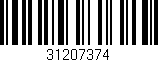 Código de barras (EAN, GTIN, SKU, ISBN): '31207374'