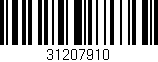 Código de barras (EAN, GTIN, SKU, ISBN): '31207910'