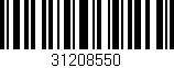 Código de barras (EAN, GTIN, SKU, ISBN): '31208550'