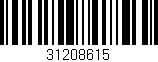 Código de barras (EAN, GTIN, SKU, ISBN): '31208615'