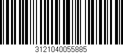 Código de barras (EAN, GTIN, SKU, ISBN): '3121040055885'