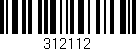 Código de barras (EAN, GTIN, SKU, ISBN): '312112'
