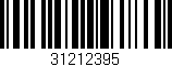 Código de barras (EAN, GTIN, SKU, ISBN): '31212395'
