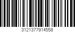 Código de barras (EAN, GTIN, SKU, ISBN): '3121377914558'