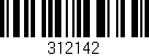 Código de barras (EAN, GTIN, SKU, ISBN): '312142'