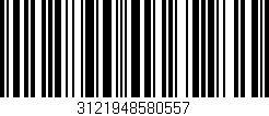 Código de barras (EAN, GTIN, SKU, ISBN): '3121948580557'