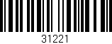 Código de barras (EAN, GTIN, SKU, ISBN): '31221'
