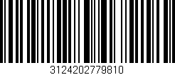 Código de barras (EAN, GTIN, SKU, ISBN): '3124202779810'