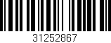 Código de barras (EAN, GTIN, SKU, ISBN): '31252867'