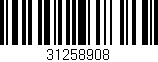 Código de barras (EAN, GTIN, SKU, ISBN): '31258908'