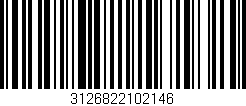 Código de barras (EAN, GTIN, SKU, ISBN): '3126822102146'