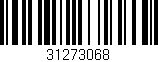 Código de barras (EAN, GTIN, SKU, ISBN): '31273068'