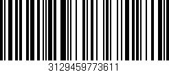 Código de barras (EAN, GTIN, SKU, ISBN): '3129459773611'