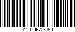 Código de barras (EAN, GTIN, SKU, ISBN): '3129796725953'