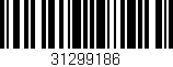 Código de barras (EAN, GTIN, SKU, ISBN): '31299186'