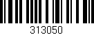 Código de barras (EAN, GTIN, SKU, ISBN): '313050'