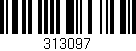 Código de barras (EAN, GTIN, SKU, ISBN): '313097'
