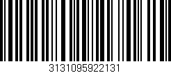 Código de barras (EAN, GTIN, SKU, ISBN): '3131095922131'