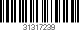 Código de barras (EAN, GTIN, SKU, ISBN): '31317239'
