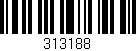 Código de barras (EAN, GTIN, SKU, ISBN): '313188'