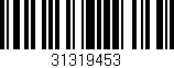 Código de barras (EAN, GTIN, SKU, ISBN): '31319453'