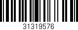 Código de barras (EAN, GTIN, SKU, ISBN): '31319576'
