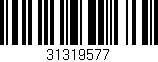 Código de barras (EAN, GTIN, SKU, ISBN): '31319577'